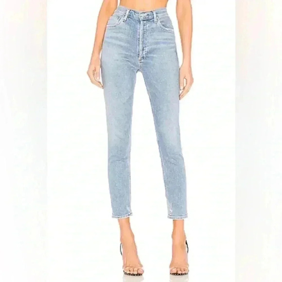 AGOLDE Nico High Rise Slim Jean in Cliffside Size 23 NWOT - Picture 3 of 6